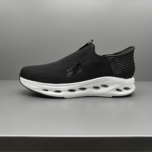 Zapatos Minimalistas de Punto con Cordones, Punta Abierta, Aumento de Altura, Transpirables, Acolchados, Fáciles de Poner y Quitar, Ligeros e Informales - Product Image 2