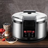Machine à Cuisiner les Perles de Tapioca Baiwin pour les Boutiques de Bubble Tea, les Cafés et les Comptoirs de Boissons