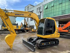 6 tonnes fournisseur réel vente directe Komatsu Pc60-7 pc70 pc55mr pc40 japon Original utilisé mini pelle sur chenilles pelle de Construction - Product Image 2