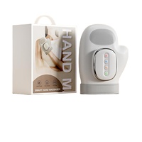 Masseur électrique portable le plus récent, chaleur, airbag, compression, sans fil, gant de massage, doigts, paume, entièrement enveloppé, relaxation