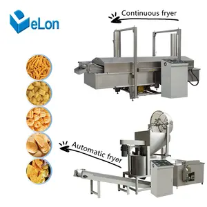 Multifunctionele Automatische Productielijn Voor Doorlopende Donut Samosa Frituren