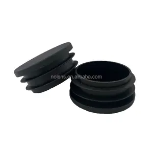 China Supplier Circular tube plug Plastic Cover Cheap Plastic Products for Wrought Iron Fence&Garden