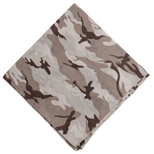 Bandana Mimetica OEM DYland per Uomo, 100% <span class=keywords><strong>Cotone</strong></span>, Quadrata 22x22 Pollici, Stile Europeo e Americano Personalizzato, Multifunzionale - Product Image 4