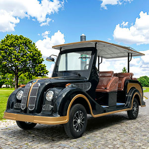 Voiturette de golf électrique 8 places vintage antique, ancienne voiture de tourisme classique alimentée par batterie pour les entreprises touristiques - Product Image 1