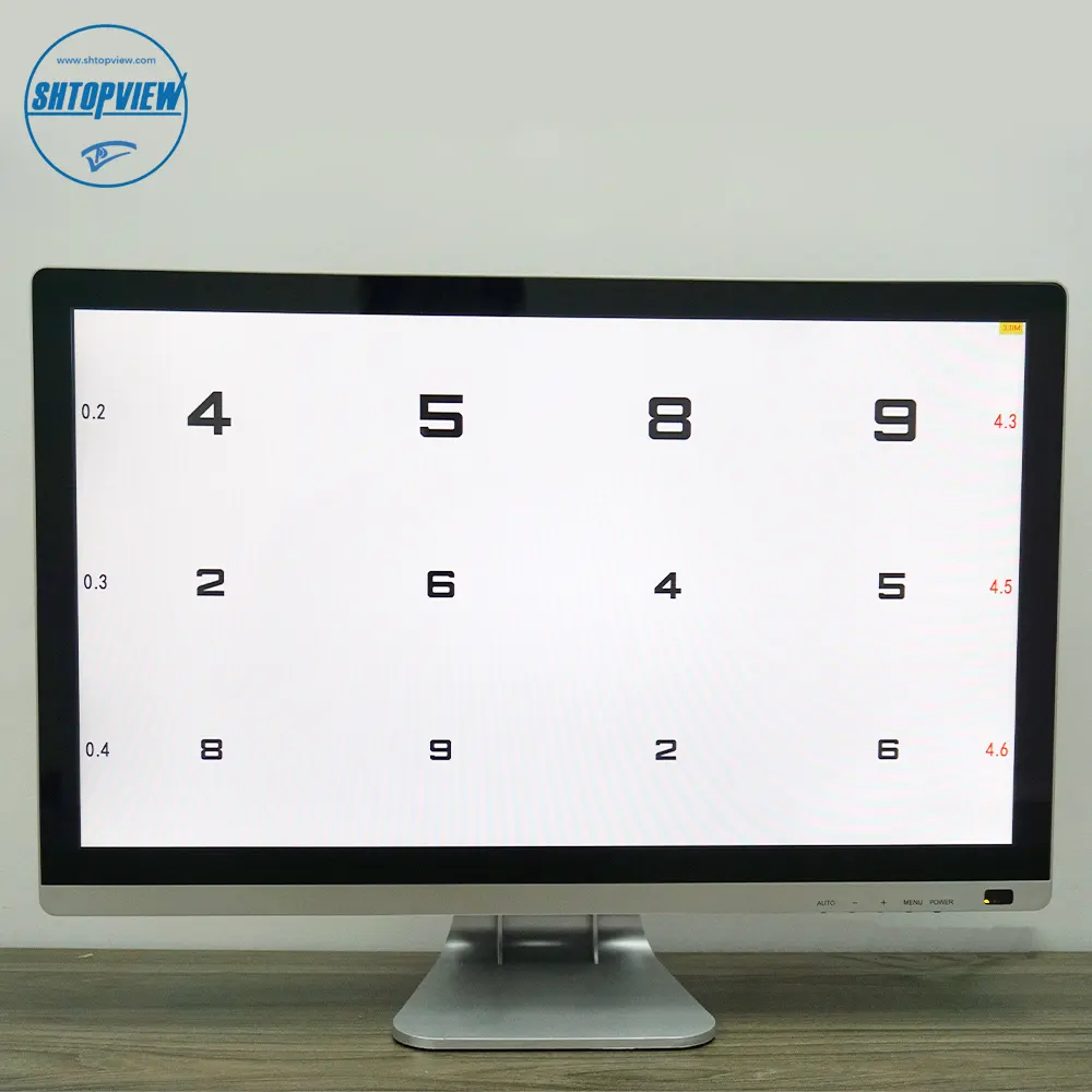 جهاز فحص البصرية للعيون VC-1 شاشة LCD مقاس 21.5 بوصة لوحة فحص مخطط الرؤية البصرية السعر منخفض