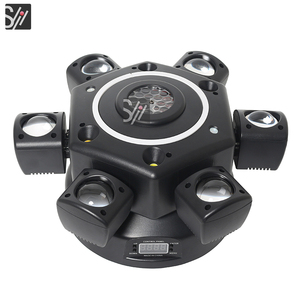 Trung Quốc thiết bị chiếu sáng sân khấu <span class=keywords><strong>Led</strong></span> Sáu-Armed Vua Kong RGBW 4in1 chùm Strobe di chuyển đầu DJ ánh sáng laser cho Đảng - Product Image 2