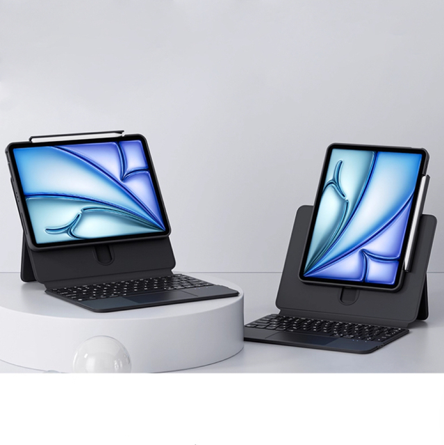 Wholesale Price for ipad Keyboard Case Charge Via Usb Type C and Connect Via Bluetooth for ipad Pro 11 Inch M4/M5 Chip