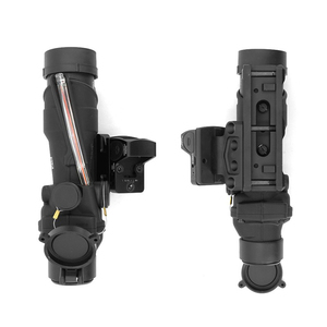 ขอบเขตออฟติกไฟเบอร์4x32สีแดง/เขียวสว่างเชฟรอนเส้นเล็งพร้อมจุดสีแดง <span class=keywords><strong>rmr</strong></span> ออฟเซ็ตสำหรับเมาท์20มม. - Product Image 3