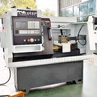CK 6132 automatique bois métal ck6132 ck6130 tournant la machine de tour CNC horizontale en Chine