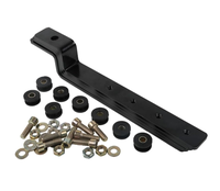 Kit de fixation universel en métal pour sacoches rigides de moto, support de montage pour modèles à placement arrière, garantie 1 an