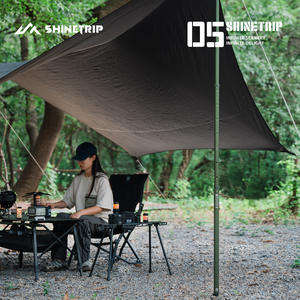 Shinetrip Shanqu 05 serie quattro stagioni asta per <span class=keywords><strong>tenda</strong></span> telescopica 2.8m in lega di alluminio 2000-3000mm parasole impermeabile - Product Image 3