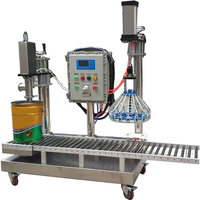 Buses entièrement automatiques d'usine 20L liquide/huile moteur/machine de remplissage de peinture pour canettes/seaux/seaux Sunyex