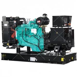 예비 전력 110kva 6BT5.9-G1 저소음 디젤 발전기 96KW 발전 3상 레로이-소머 교류 발전기 수냉식 - Product Image 5