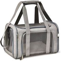 Sac de transport respirant pour chien et chat, design type niche, en polyester, OEM/ODM