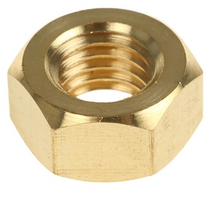 Tuerca de latón de alta calidad, cabeza hexagonal, acabado liso, antioxidante, de tamaños, perfecta para proyectos de fontanería y electricidad - Product Image 3