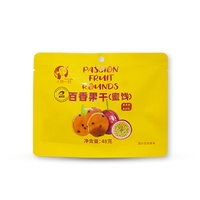 Passievrucht Gedroogde Plakjes Originele Ananas, Echte Fruitpulp Kauwsnack met Clean Label