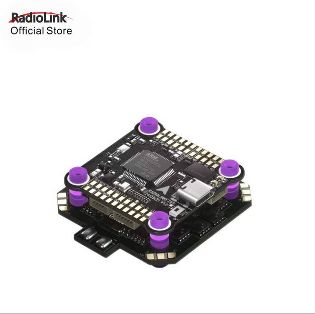 Radiolink F722 Racing Flight Controller Board With 4in1 55A ESC Stack Fly Betaflight Flying Tower UAV for FPV Drone