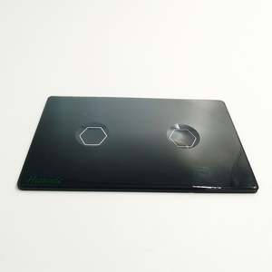 Interruptor de Luz Táctil de Vidrio Templado Sólido a Prueba de Explosiones con Diseño de Bisel de Arco 2.5D para Personas con Discapacidad Visual, para Uso en Hoteles - Product Image 4