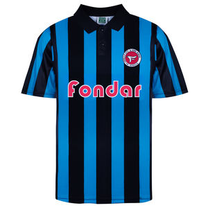 <span class=keywords><strong>Camiseta</strong></span> <span class=keywords><strong>de</strong></span> Fútbol <span class=keywords><strong>de</strong></span> <span class=keywords><strong>Brasil</strong></span> 1994, Tercera Equipación <span class=keywords><strong>Retro</strong></span> Estampada, para Hombre, 100% Poliéster Transpirable, Fabricantes Automatizados <span class=keywords><strong>de</strong></span> Ropa <span class=keywords><strong>de</strong></span> Fútbol - Product Image 1