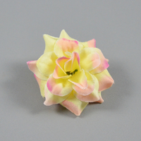 Petites têtes de roses artificielles en soie en gros pour la décoration de la maison, du bureau, des mariages, de l'extérieur et des hôtels