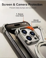 Étuis de téléphone portable pour Iphone 15 Plus Pro Max étui personnalisé en gros antichoc nouvelle couverture en métal Myc7193 Laudtec