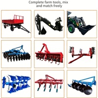 Tracteurs agricoles fabriqués en Chine, moteur diesel Euro 5 CE EPA, machines agricoles, tracteurs agricoles à 4 roues motrices