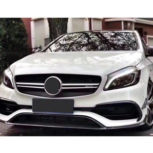 Nuovo Separatore Paraurti Anteriore in Plastica <span class=keywords><strong>Nera</strong></span> Lucida Stile A45 AMG per <span class=keywords><strong>Mercedes</strong></span> Benz <span class=keywords><strong>Classe</strong></span> <span class=keywords><strong>A</strong></span> W176 LCI 2016-2018 - Product Image 6
