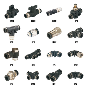 Raccord pneumatique à encliquetage série <span class=keywords><strong>JPV</strong></span> pour tuyau d'air et d'eau, connecteur rapide - Product Image 6