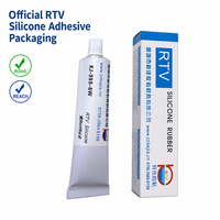 Adhésif silicone alcoxy neutre RTV haute résistance KEJIA Modèle KJ-998-8W Blanc, non-affaisseur, dur, pour utilisation sur fibres et vêtements, fabriqué en Chine