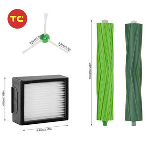 <span class=keywords><strong>Filtro</strong></span> de vacío, cepillo de rodillo y cepillo lateral para iRobot Roombas Evo I1 i2 <span class=keywords><strong>I3</strong></span> <span class=keywords><strong>I3</strong></span> + I4 I6 I6 + i7 i7 + i8 i8 + Plus E5 E6 E7 J7 I E & J - Product Image 3