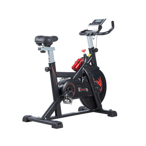 Bicicleta estática dinámica con resistencia magnética ajustable, bicicleta vertical para fitness, equipo de entrenamiento cardiovascular para gimnasio en casa - Product Image 2
