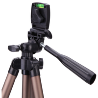 Trépied portable pour appareil photo WT3130 pour téléphone Mini trépied avec bras oscillant pour appareil photo reflex numérique Canon Nikon Sony Caméscope