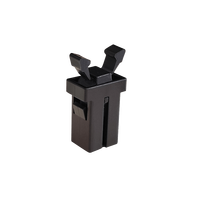 Clip antichoc silencieux à verrouillage par pression pour armoires électriques, loquet de fixation pour instruments