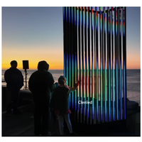 Éclairage de scène pour événements en plein air, barre de pixels LED RGB 5050, lumières disco, tube de pixels SK6812 IP67, Artnet DMX, lumière LED DJ