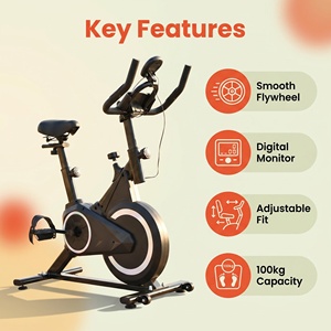 Bicicleta de <span class=keywords><strong>Spinning</strong></span> <span class=keywords><strong>Profesional</strong></span> de Grado Comercial con Control Magnético Silencioso, Servicio OEM Personalizado para Clubes de Fitness - Product Image 1