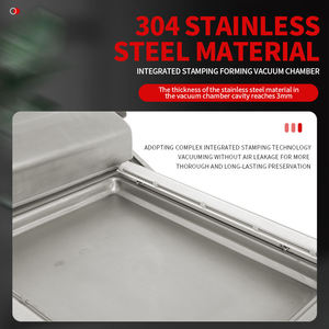 DZ-400 Meat Bulk Discount Vertical Packing <strong>Pack</strong> Bag Stainless Steel <strong>Vacuum</strong> Sealing Packaging Machine for Food Packaging - Product Image 4