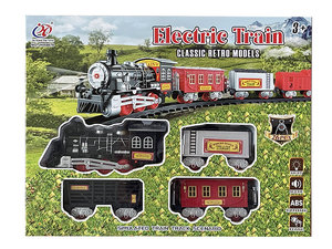 Jinming Nouveau Design Classique Jouets Modèles de Trains Électriques avec Musique et Lumière - Product Image 4
