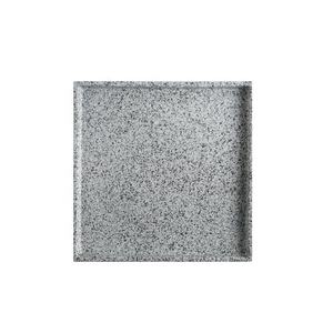 Plateau de service en céramique, assiette en céramique <span class=keywords><strong>granit</strong></span> de Style européen, flocons de neige, motif glaçage gris dîner assiette à salade, plateau de rangement pour les hôtels 1 pièce - Product Image 3