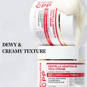 Elensilia CPP Centella 80 Crema Intensiva alla Bava di Lumaca 1.76 Fl. Oz. Oz. Adenosina, Acido Ialuronico ed Estratti Botanici per l'Idratazione - Product Image 4