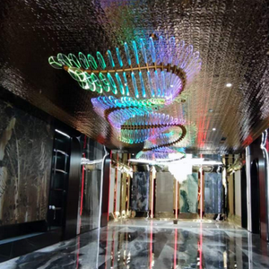 Пользовательские проект KTV бар Декор красочная Стрекоза атмосфера Хамелеон кости кулон люстры для ресторана счетчик освещения - Product Image 6