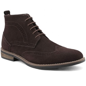 Botas y <span class=keywords><strong>Zapatos</strong></span> <span class=keywords><strong>de</strong></span> Vestir <span class=keywords><strong>para</strong></span> <span class=keywords><strong>Hombre</strong></span> Estilo Oxford, Chelsea, Chukka y Brogue, Botines con Parte Superior <span class=keywords><strong>de</strong></span> Cuero PU y Gamuza, <span class=keywords><strong>Zapatos</strong></span> Casuales <span class=keywords><strong>de</strong></span> Moda con Cordones <span class=keywords><strong>para</strong></span> <span class=keywords><strong>Hombre</strong></span> - Product Image 1