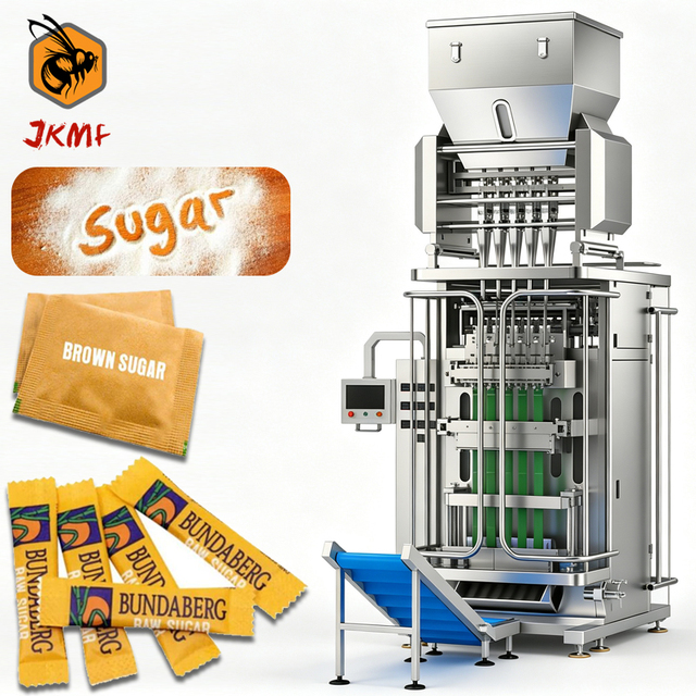 Multi Lane Automatic Vffs Sugar Bag Packing Machine for 1g 5g 10g Coffee Sugar Stick Sugar Sachet Packing Machine