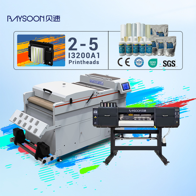 Pink A3 DTF Printer Refillable Inkjet Cartridge DTF Transfer Heat Press for Label Printer Use