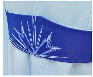 D0120 Nuovi Costumi da Principessa <span class=keywords><strong>Elsa</strong></span> e Anna per Bambine, Vestito Lungo con Maniche Lunghe per Feste in Maschera - Product Image 6
