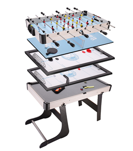 <span class=keywords><strong>Table</strong></span> de football de <span class=keywords><strong>table</strong></span> mobile de 44 pouces avec roues universelles pour l'intérieur, jeu familial parent-enfant, Baby Foot en PVC - Product Image 1