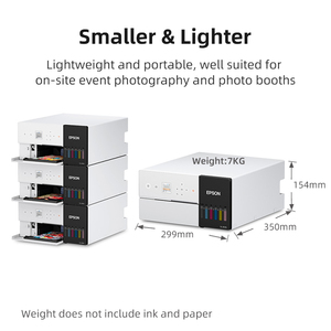 Máy in ảnh mini chuyên nghiệp SureLab D570 D580, in ảnh chân dung, ảnh đời sống, ảnh studio, chống nước, 6 màu, khổ 4x6 inch, từ EPSON - Product Image 3