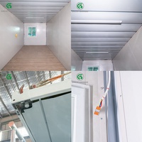 Conteneur plat de 20 pieds, boutique mobile, chariot alimentaire, kiosque de vente, entrepôts préfabriqués, magasin, bureau, boutique modulaire, maison conteneur