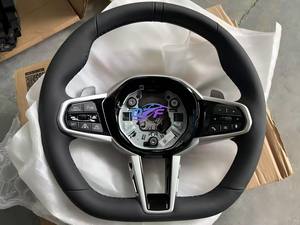 Volante Deportivo LED <span class=keywords><strong>M</strong></span> Performance para M3 E92 335i con Cuero de Fibra de Carbono y Otros Materiales - Product Image 3