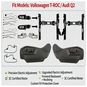Gruppo di Regolazione Elettrica del Sedile, Accessori per Upgrade Sedile <span class=keywords><strong>Auto</strong></span>, Compatibile con Caravelle Commercial Van, Prezzo Scontato - Product Image 6