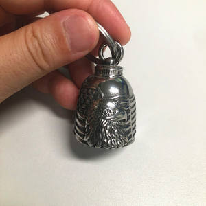 Biker Luck Riding Rider <span class=keywords><strong>Moto</strong></span> Accesorios Gremlin Guardian Motocicleta Bandera de EE. UU. Águila Campana - Product Image 6